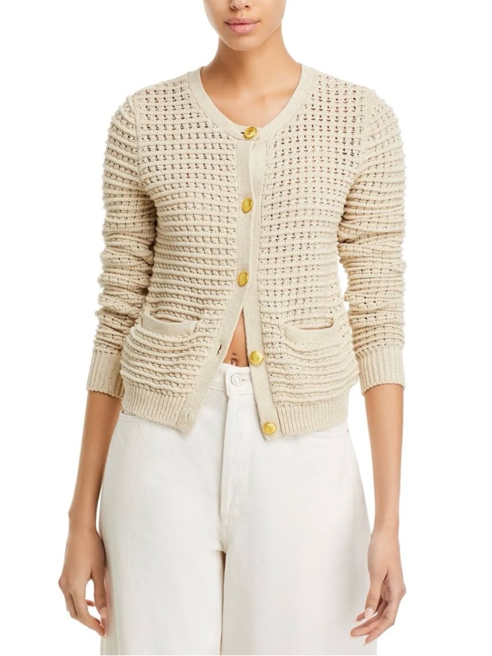 rag & bone Marlee Open Stitch Cardigan